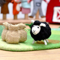 Tara Treasures Felt Baa Baa Black Sheep Toy