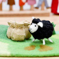 Tara Treasures Felt Baa Baa Black Sheep Toy