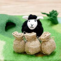 Tara Treasures Felt Baa Baa Black Sheep Toy