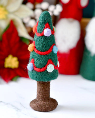 Tara Treasures Felt Christmas Tree With Colourful Dots