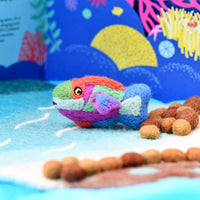 Tara Treasures Felt Parrot Fish Toy (Coral Reef Fish)