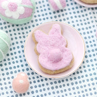 Tara Treasures Felt Pink Easter Bunny Cookie