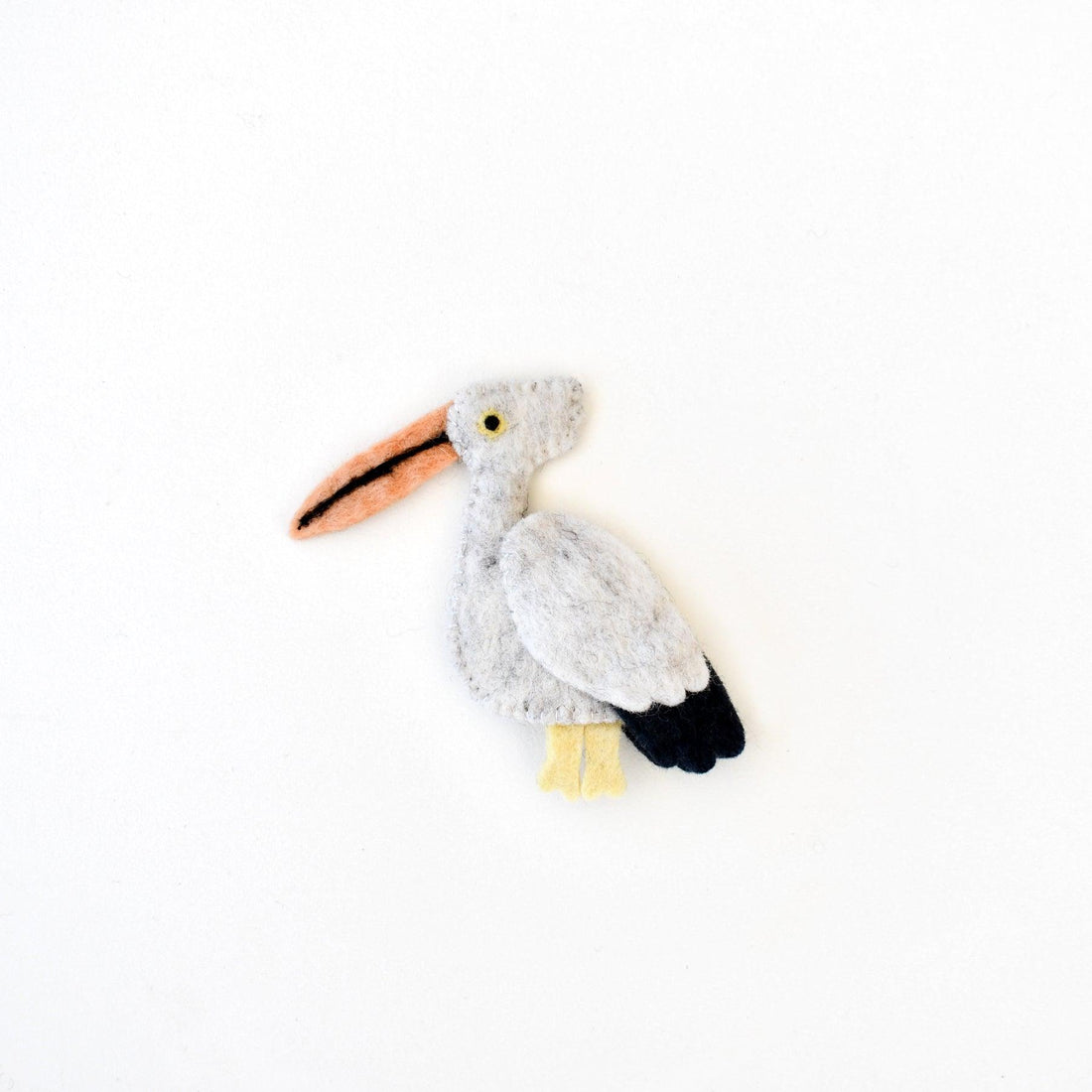 Tara Treasures Felt Pelican Finger Puppet