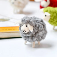 Tara Treasures Felt Grey Sheep Toy