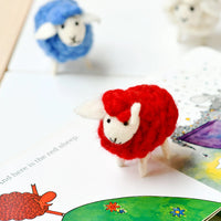 Tara Treasures Felt Red Sheep Toy