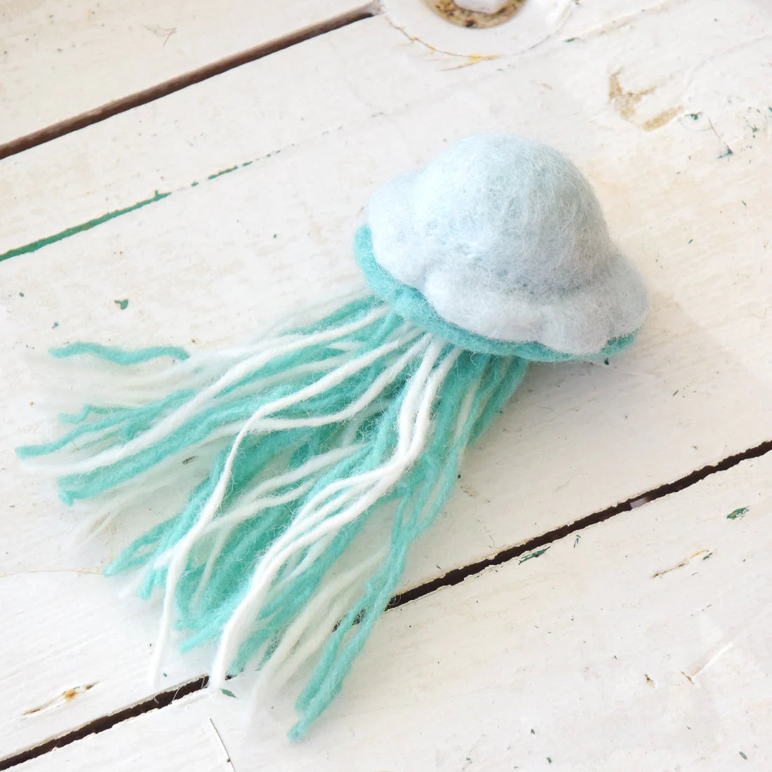 Tara Treasures Felt Jellyfish Toy