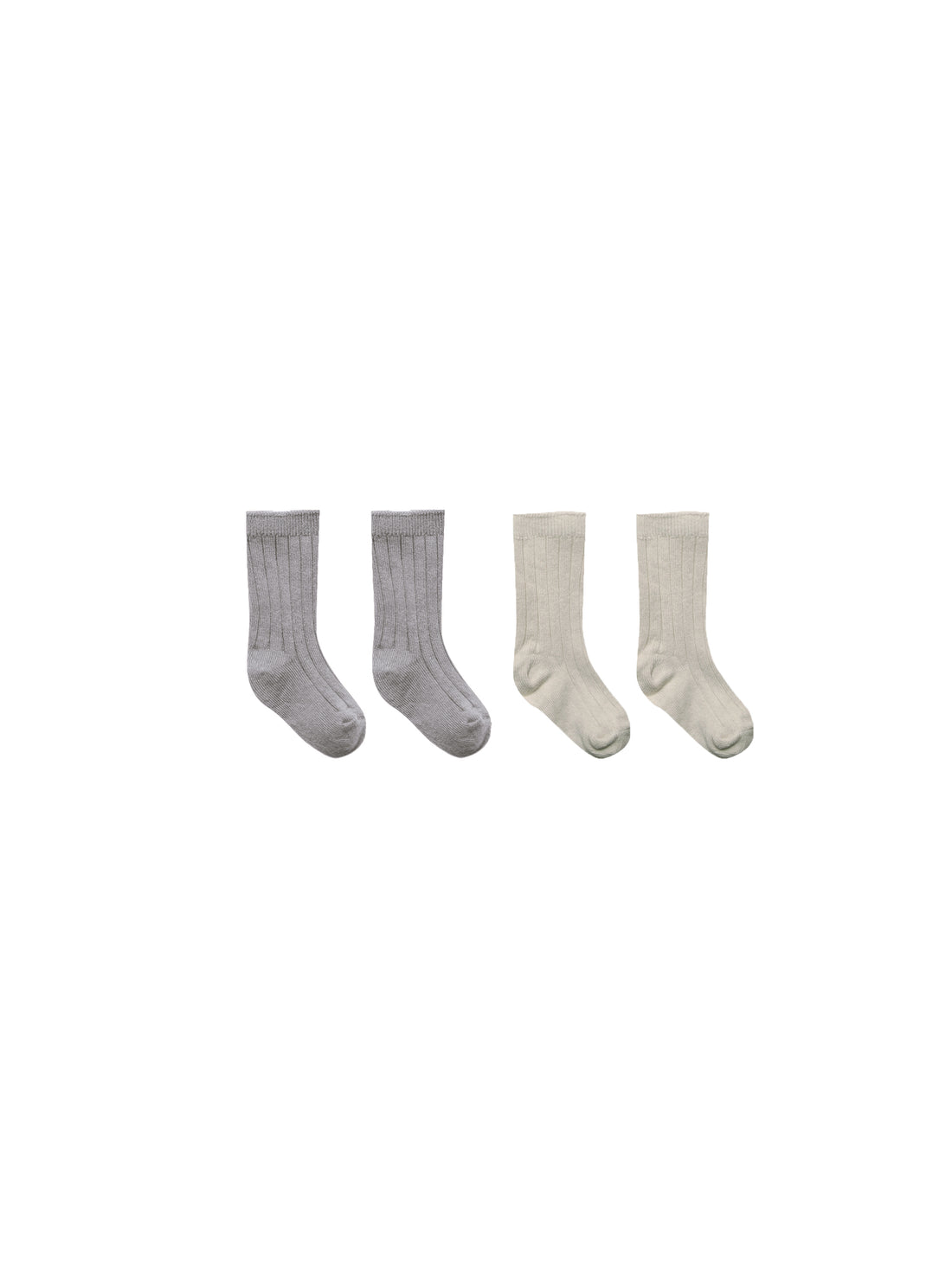 Quincy Mae Socks Set || Lagoon, Ash