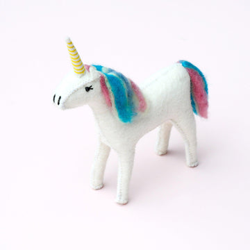 Tara Treasures Felt Unicorn Toy