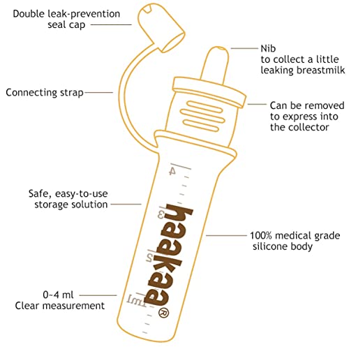 Haakaa Silicone Colostrum Collector Set of 6 (4ml)