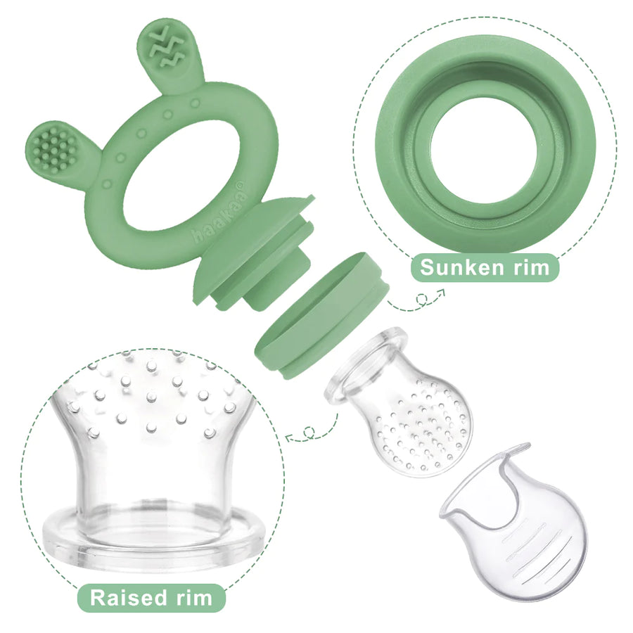 Haakaa Fresh Food Feeder & Cover Set