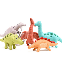 Tara Treasures Felt Stegosaurus Dinosaur Toy