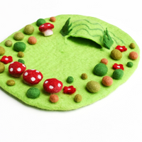 Fairy Toadstool Garden Play Mat Playscape