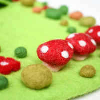 Fairy Toadstool Garden Play Mat Playscape