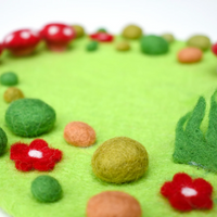 Fairy Toadstool Garden Play Mat Playscape