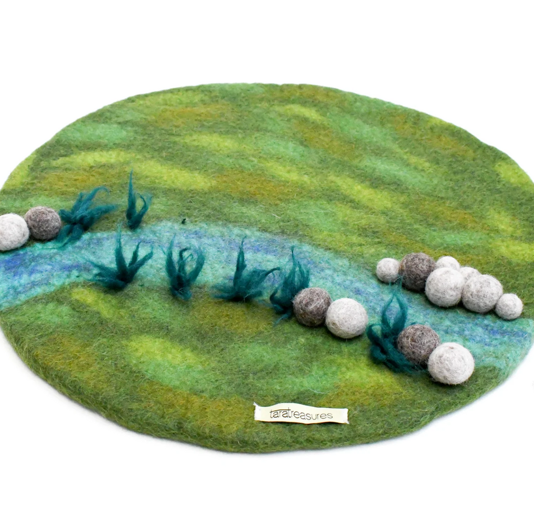 Tara Treasures River Round Play Mat Playscape