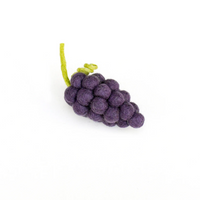 Tara Treasures Felt Purple Grapes