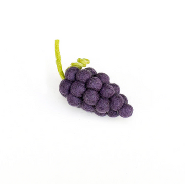 Tara Treasures Felt Purple Grapes