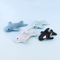 Felt Orca Killer Whale Toy