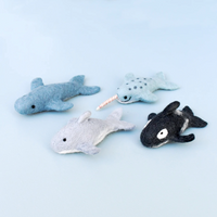 Tara Treasures Felt Whale Toy