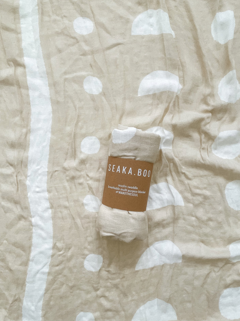 Oat Lunar Bamboo/Cotton Wrap