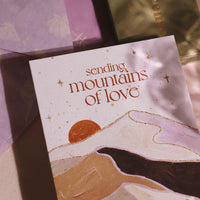 mountains of love card brigette may