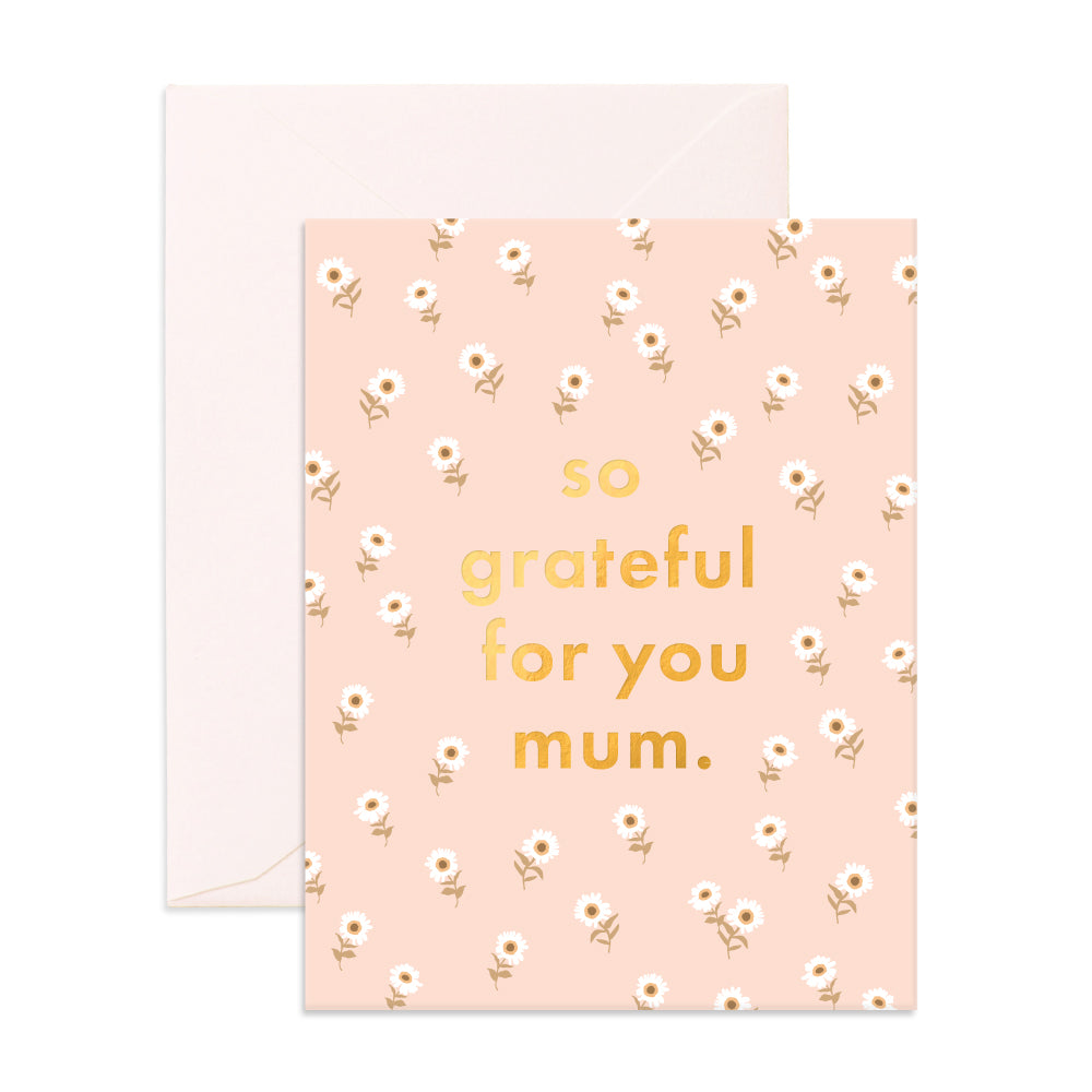 So Grateful Mum Greeting Card